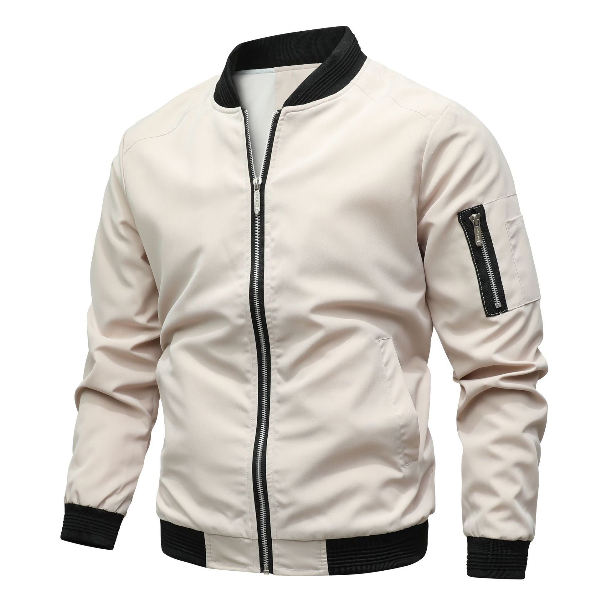 Shop Roman Slim Baseball Jacket