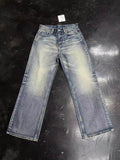Natural Distressed Jeans